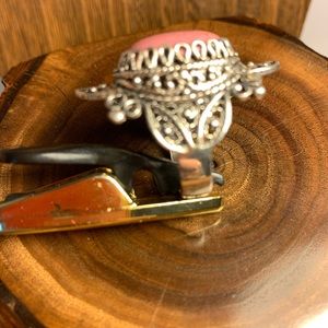Pink Jasper Ring